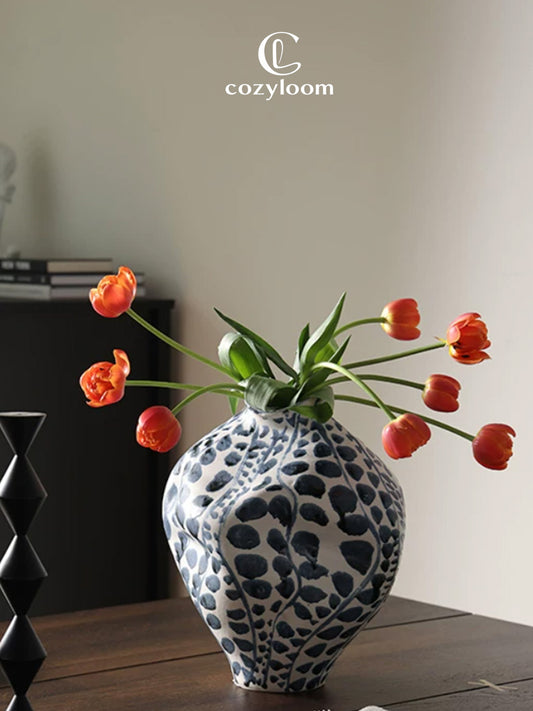 Wabi Serenity Jingdezhen Clay Vase