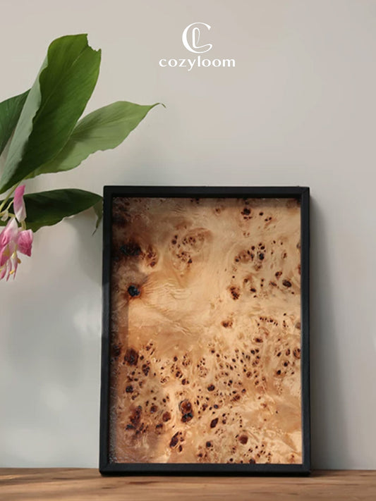 Refined Oak Rectangular Serving Tray