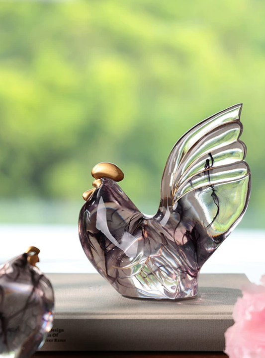 Avant Rooster Modern Art Figurine