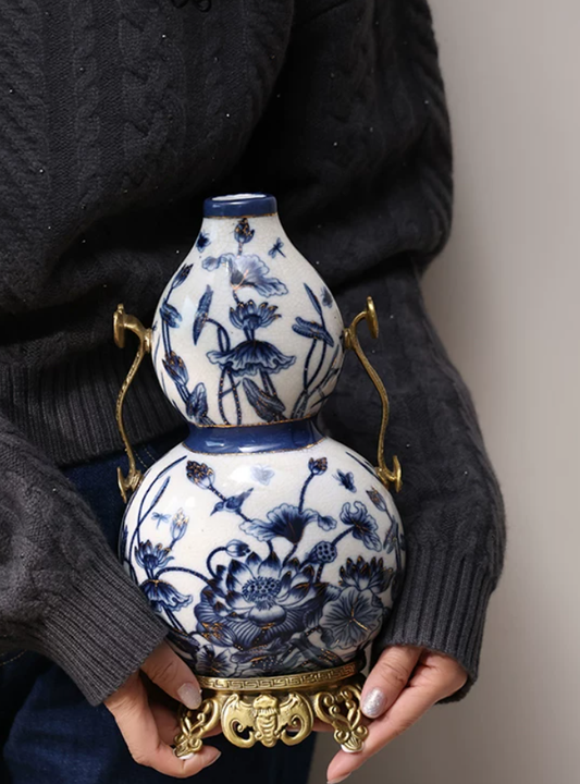 Harmony Gourd New Oriental Decor Piece