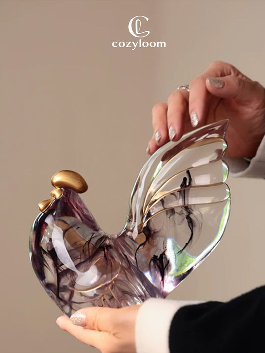 Avant Rooster Modern Art Figurine